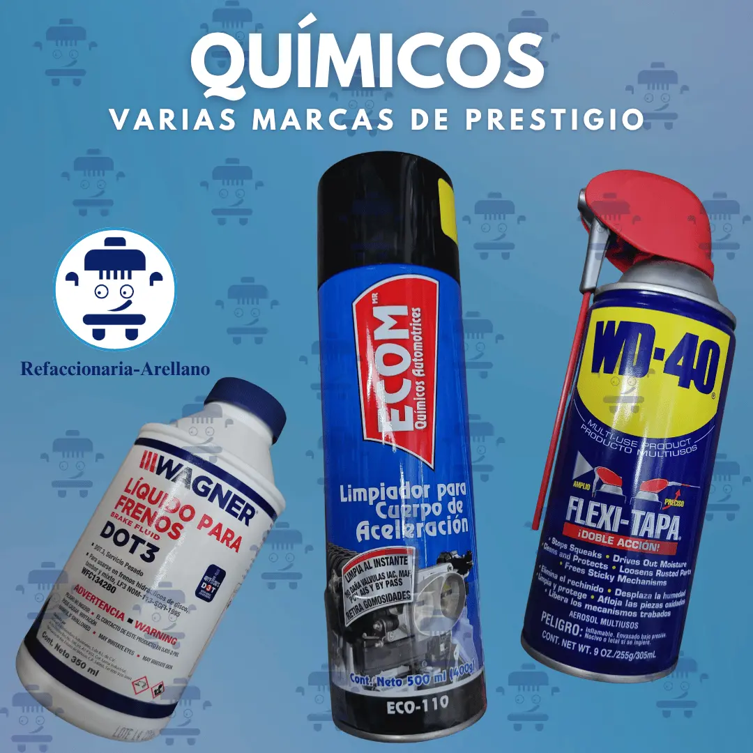 Químicos varias marcas